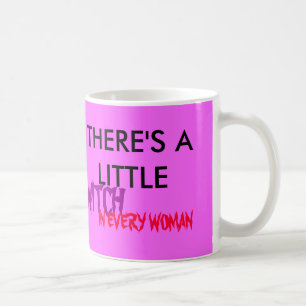 CANECA DE CAFÉ HÁ UM POUCO, BRUXA, EM CADA MULHER