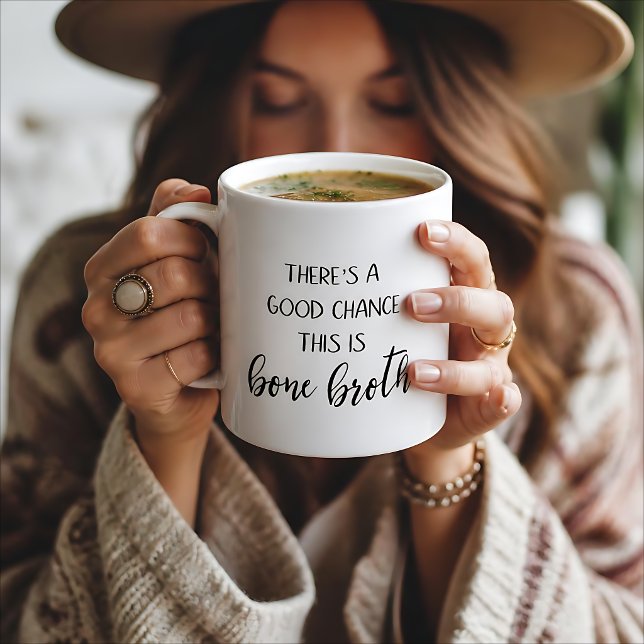 Caneca De Café Há uma boa chance de ser o Bone Broth Mug (Criador carregado)