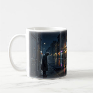 Caneca De Café Há uma Luz que Nunca se Apaga — Cidade Chuvosa 