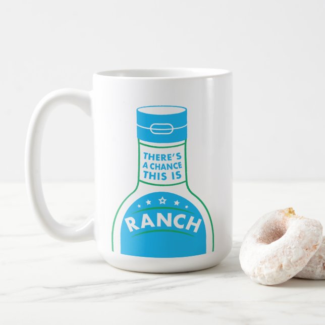 Caneca De Café Há uma possibilidade que este é o rancho | (Com Donut)