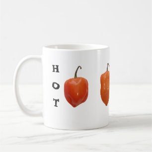 Caneca De Café Habanero Peppers