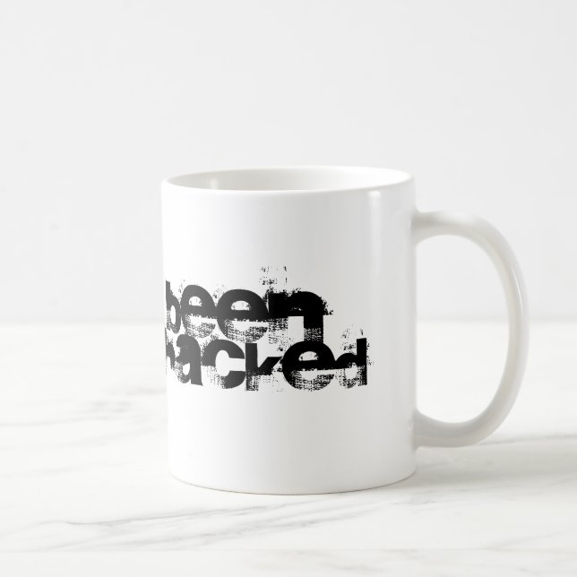 Caneca De Café Hackeado (Direita)