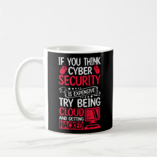 Caneca De Café Hacker Branco Para Cyber Warrior E Hacker Ético