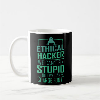 Caneca De Café Hacker Programmer Coding Hacker Ethical Hacker