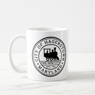 Caneca De Café Hagerstown Hub City Train