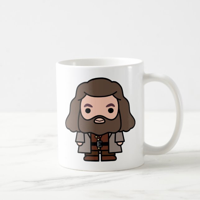 Caneca De Café Hagrid Personagem de desenho animado Art (Direita)