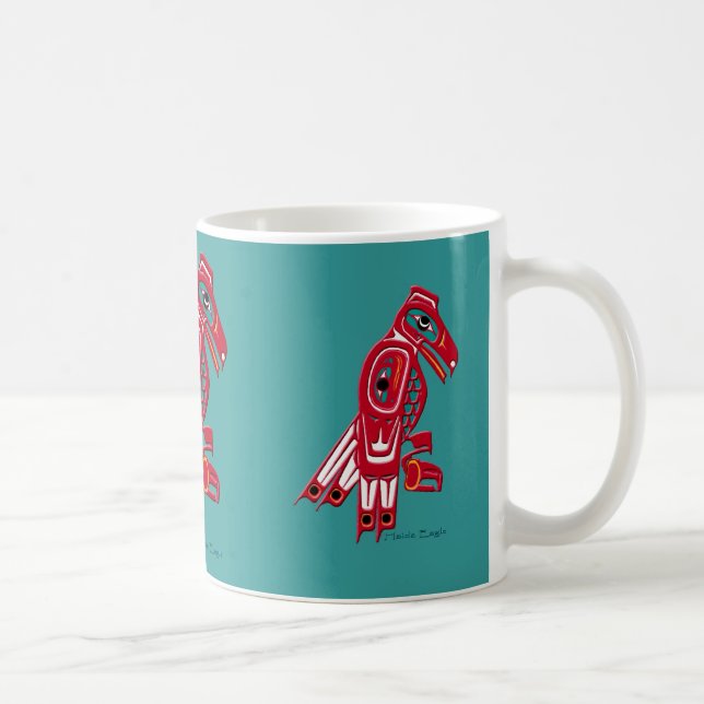 Caneca De Café HAIDA EAGLE Collection (Direita)