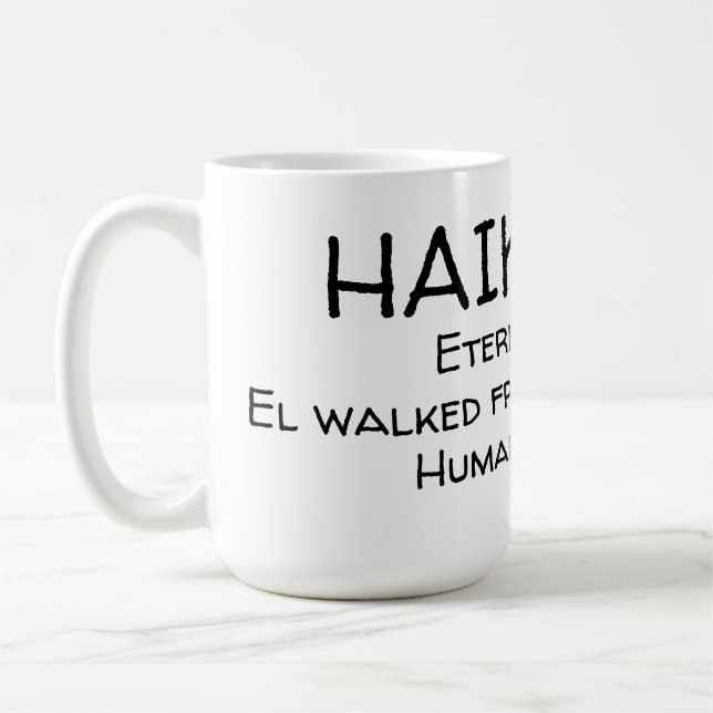 CANECA DE CAFÉ HAIKU 09 (Esquerda)