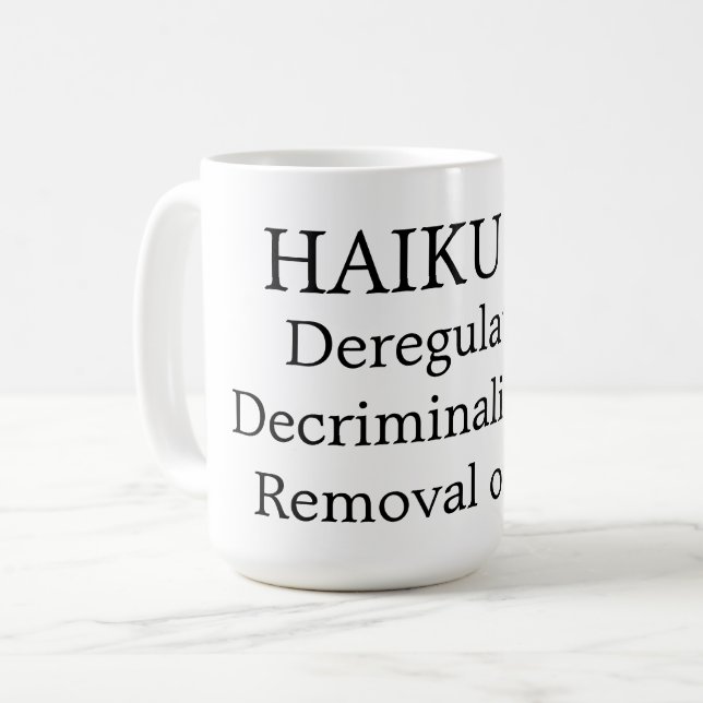 CANECA DE CAFÉ HAIKU 48 (Frente Esquerda)