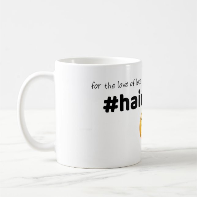 Caneca De Café #haircrush Mug 1 (Esquerda)