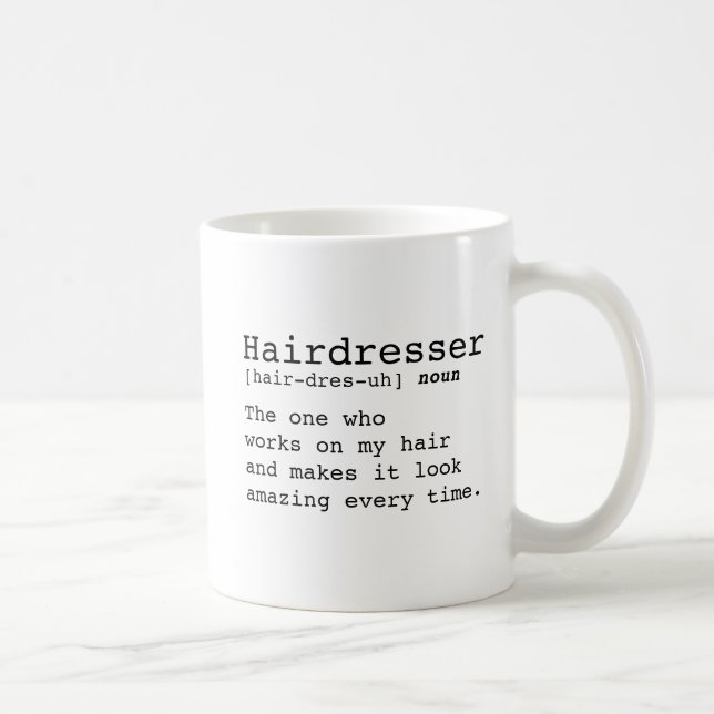 Caneca De Café Hairdresser Mug (Direita)