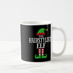 Caneca De Café Hairstylist Elf Matching Family Group Natal Pa