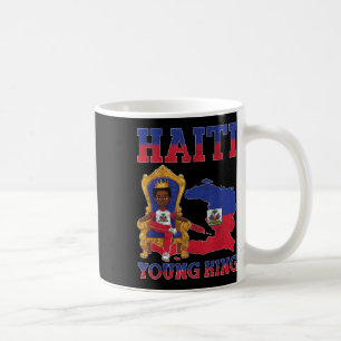 Caneca De Café Haiti Young King Haitian Flag Day Melanin For Blac