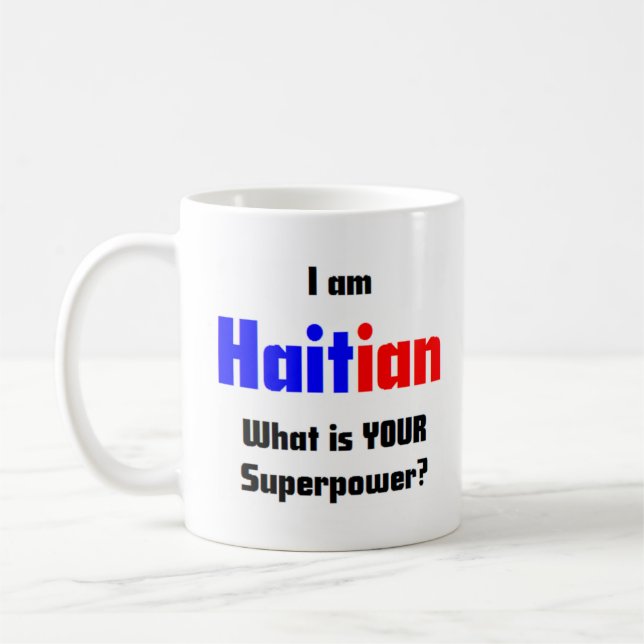 Caneca De Café haitiano (Esquerda)