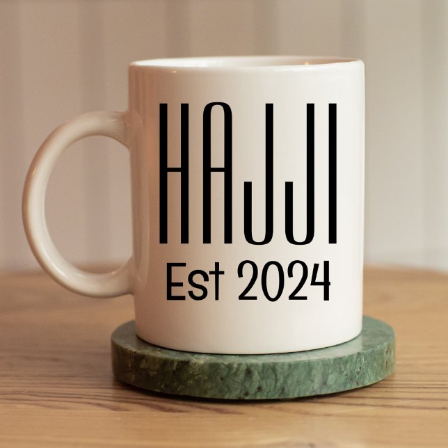Caneca De Café Hajji Mug- Presente para Hajji (Criador carregado)