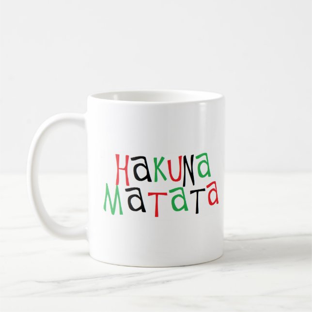 Caneca De Café Hakuna matata (Esquerda)
