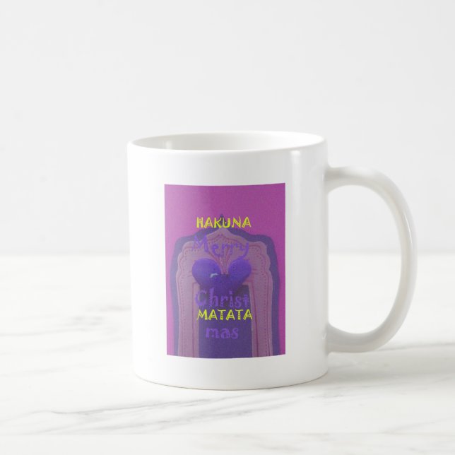Caneca De Café Hakuna Matata Felry Christmas Love Design.jpg (Direita)
