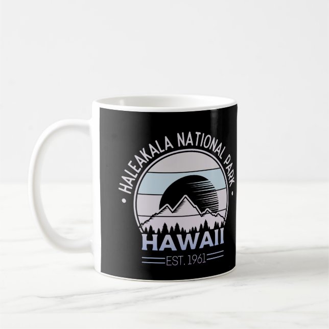 Caneca De Café Haleakala National Park Hawaii EUA (Esquerda)