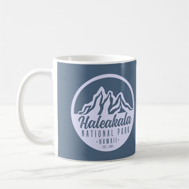 Caneca De Café Haleakala National Park Hawaii Hiking (Esquerda)