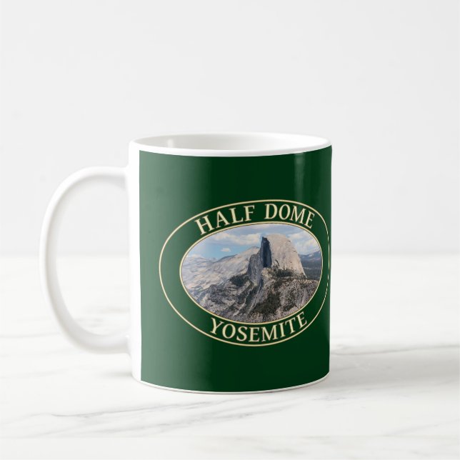 Caneca De Café Half Dome no Parque Nacional de Yosemite, na Calif (Esquerda)