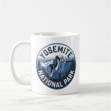 Half Dome Yosemite Round Emblem