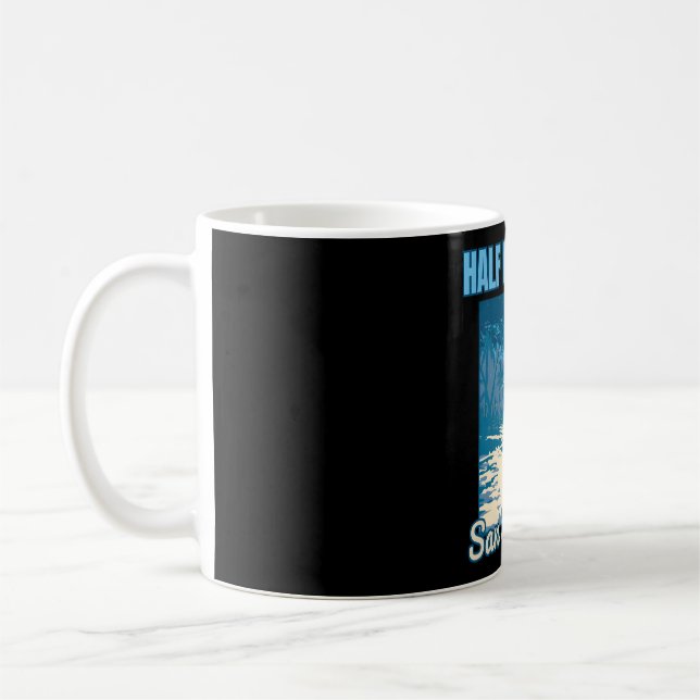 Caneca De Café Half Moon Bay � a Joia Costeira � Austrália (Esquerda)