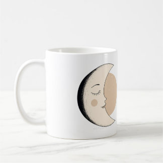 Caneca De Café Half Moon Coffee Mug