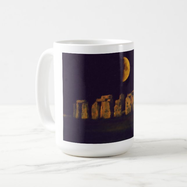 Caneca De Café Half Moon Henge (Frente Esquerda)