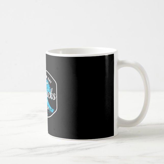 Caneca De Café Half Moon Y Mavericks Beach Surfing Gift Travel  (Direita)