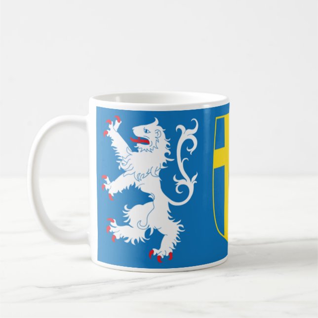 Caneca De Café HALLAND Casaco de Café de Armas. (Esquerda)