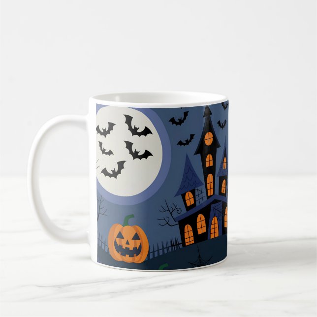 Caneca De Café Halloween (Esquerda)