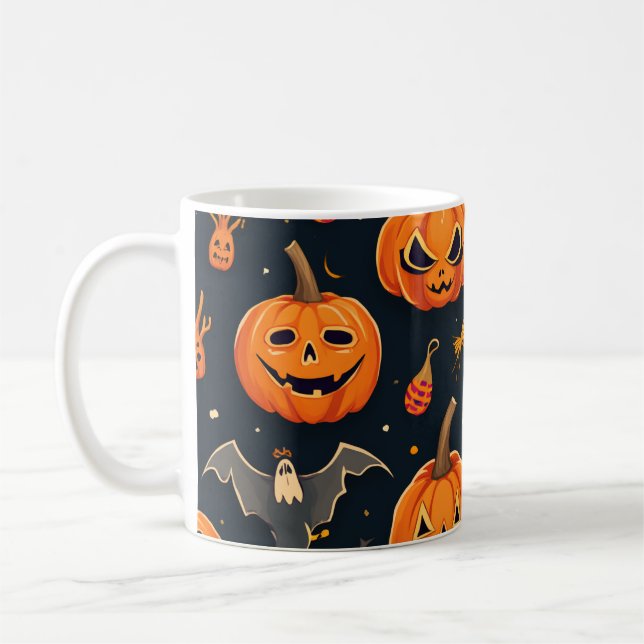 Caneca De Café Halloween (Esquerda)
