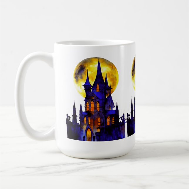 Caneca De Café halloween  (Esquerda)