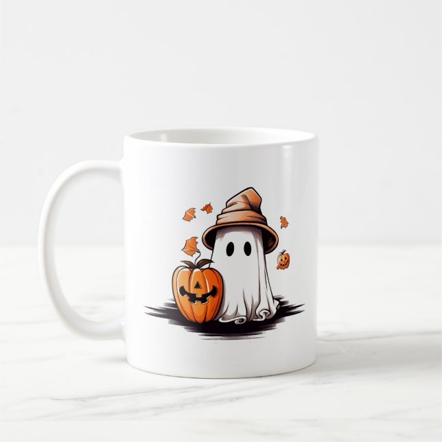 Caneca De Café Halloween (Esquerda)