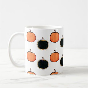 Caneca De Café Halloween/abóbora Latte Mug