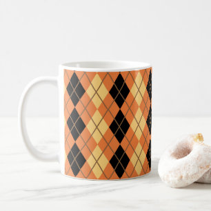 Caneca De Café Halloween Argyle