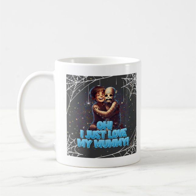 Caneca De Café Halloween assustador! 🎃 (Esquerda)