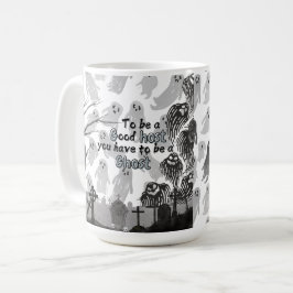 Caneca De Café Halloween assustador! 🎃