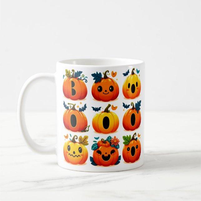 Caneca De Café HALLOWEEN Boo Mug (Esquerda)