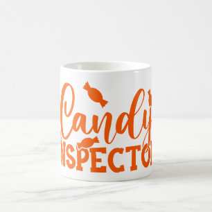 Caneca De Café Halloween Candy Inspetor