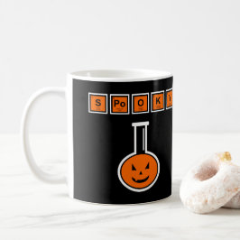 Caneca De Café Halloween Chemistry Spookin Pumpkin Coffee Mug
