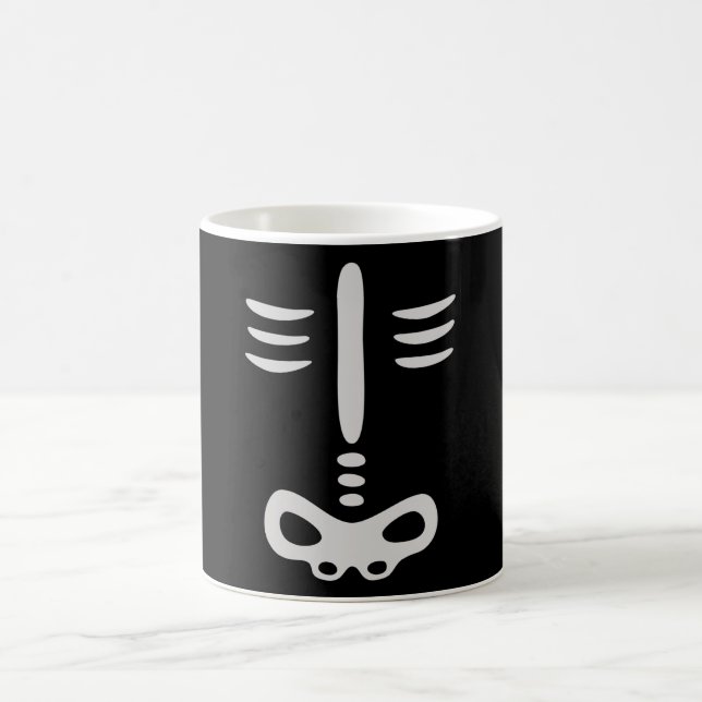 Caneca De Café Halloween Children Skeleton Costume (Centro)