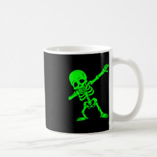 Caneca De Café Halloween Dabbing Skeleton Boys Meninas Crianças D
