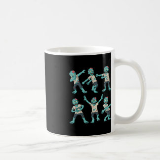 Caneca De Café Halloween Dançando Zombies Dançando Desafio Boys G