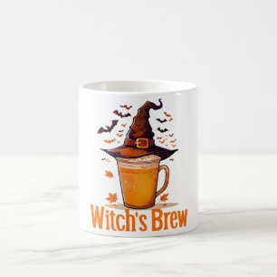 Caneca De Café Halloween de bruxa