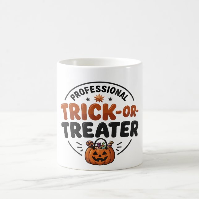 Caneca De Café Halloween de Quem Doces Profissionalmente (Centro)