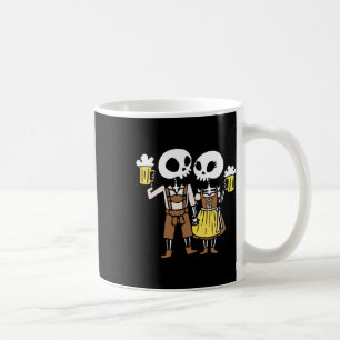 Caneca De Café Halloween do Aplausos do Skeleton