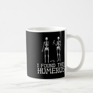 Caneca De Café Halloween Encontrei Este Humero Esqueleto Humoroso