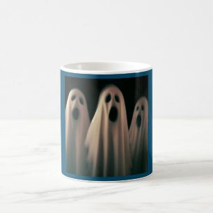 Caneca De Café Halloween - Fantasmas 4