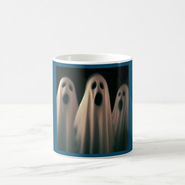 Caneca De Café Halloween - Fantasmas 4 (Centro)
